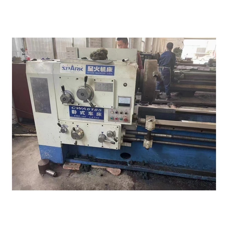 Hot Sale Wholesale Secondhand Spark Engine Lathe CWA6185X6000MM Heavy Duty Clutch Lathe With Best Quality