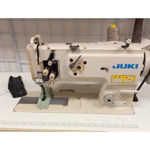 Used High Quality Jukis 1508 1-Needle Unison Feed Lockstitch Sewing Machine With Vertical-axis Large Hook Best Price