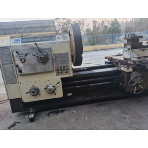 Heavy Duty Used Lathe 61125 5000mm Large Horizontal Floor Standing Metal Lathe for Sale 5m Manual Lathe