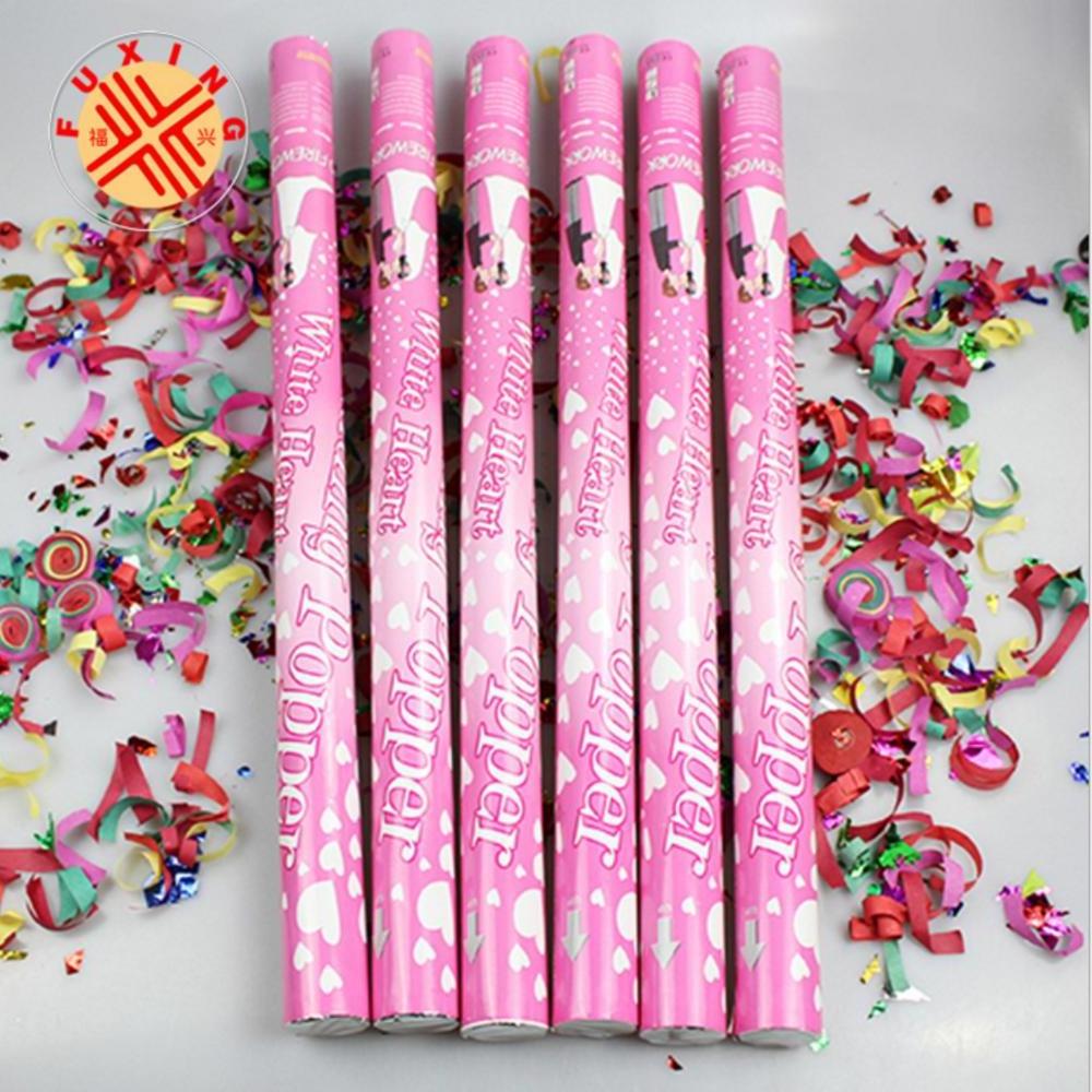 factory confetti party popper machine cylinder