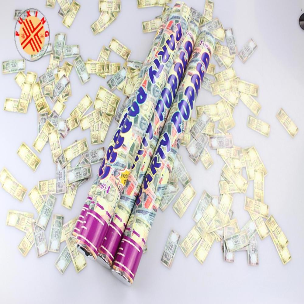 fuxing famous cheap party popper confetti gold silver confetti