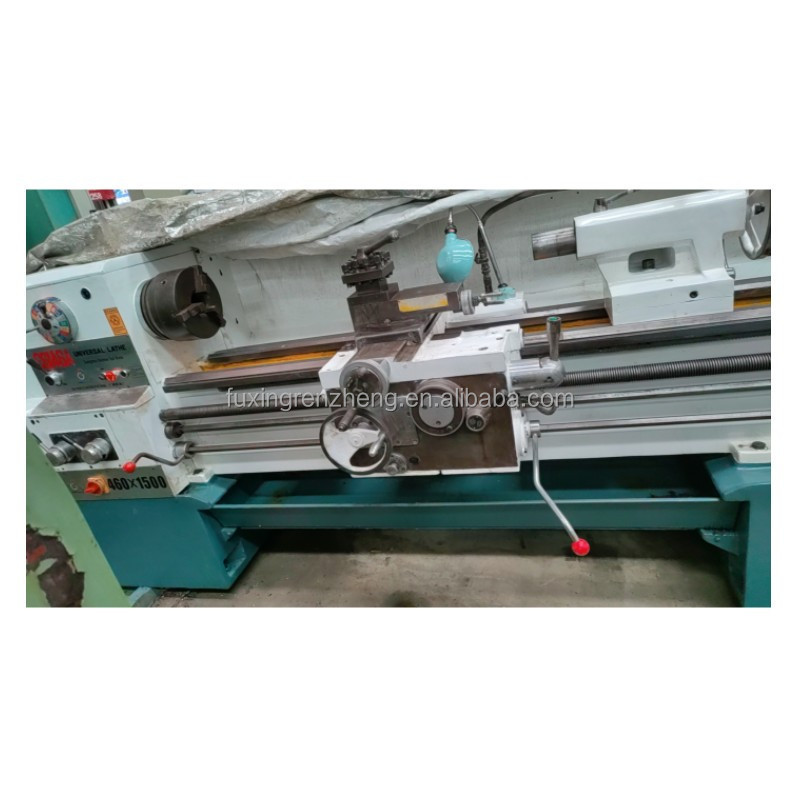 Chinese brand second hand horizontal metal lathe 460*1500mm 6146 manual lathe low price