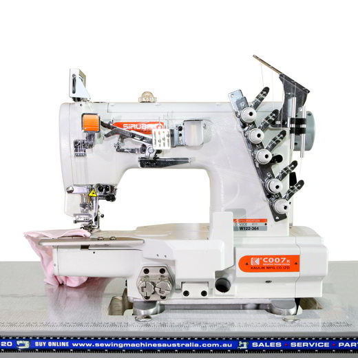 used Siruba C007K Cylinder Bed Interlock Stitch Sewing Machine