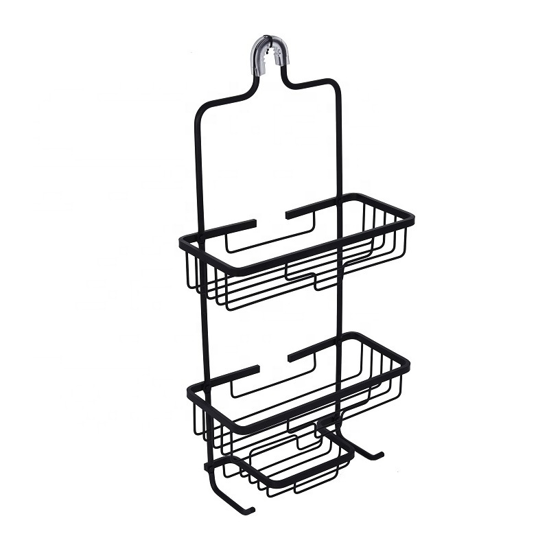 Aluminum Shower Caddy Aluminum Hanging Shower Organizer 3-Tier  Shower Shampoo Holder