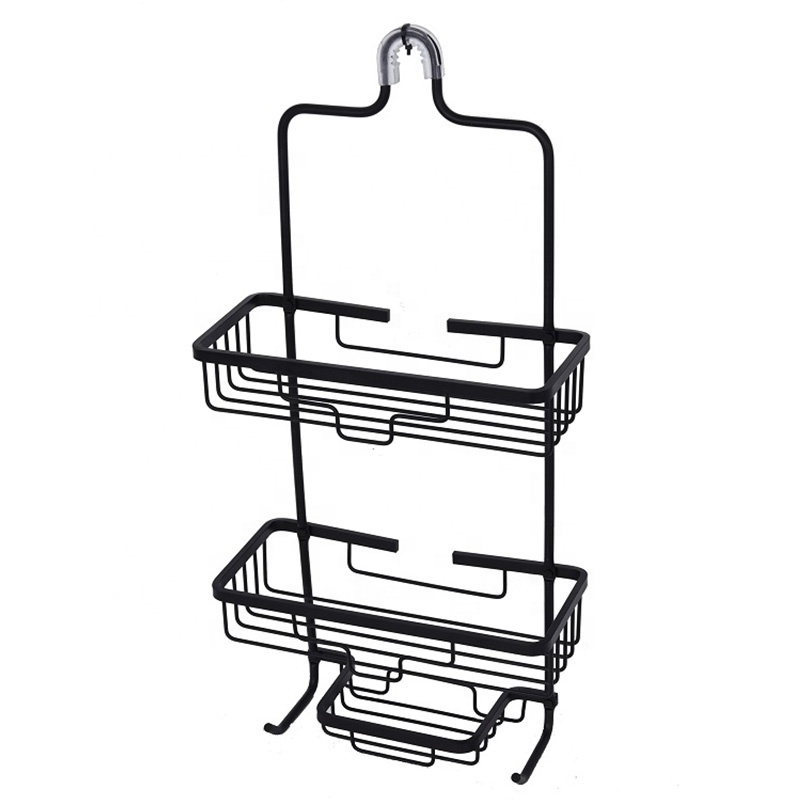 Aluminum Shower Caddy Aluminum Hanging Shower Organizer 3-Tier  Shower Shampoo Holder