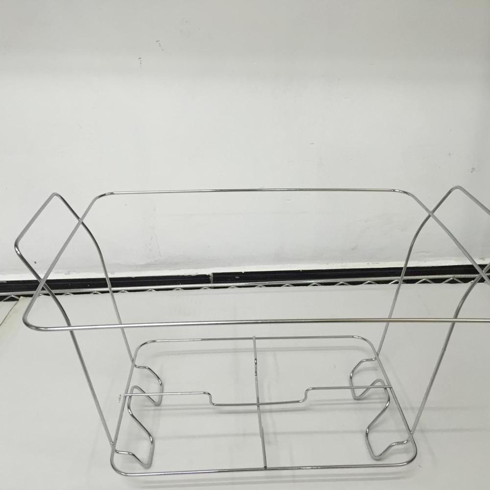 Usefulness small wire chafing rack small wire chafing stand half size wire chafer frame rack