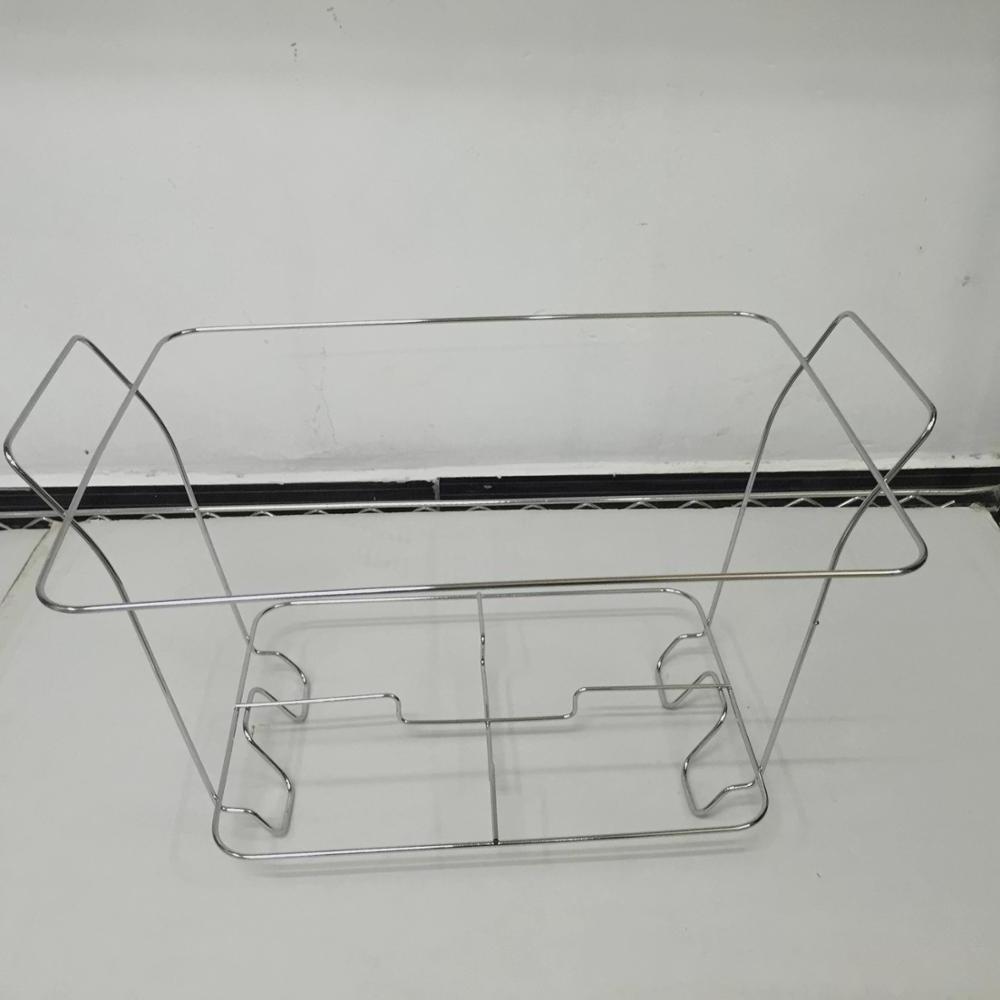 Usefulness small wire chafing rack small wire chafing stand half size wire chafer frame rack