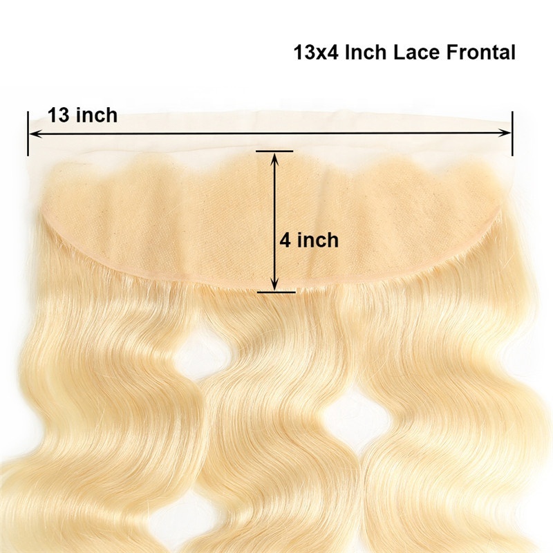 Russian free sample raw wefted human hair extensions curly lace closure 613 blonde bundles with frontal hair weave diatributors