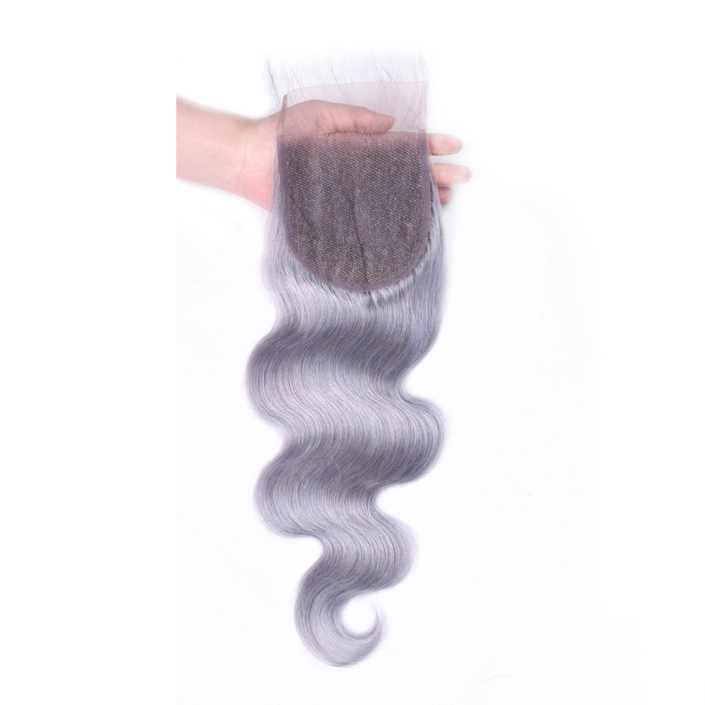 100% Remy Brazilian Crochet Hair Bulk Weave Bundle Extensions Natural Weaving Colour Grey Human Hair