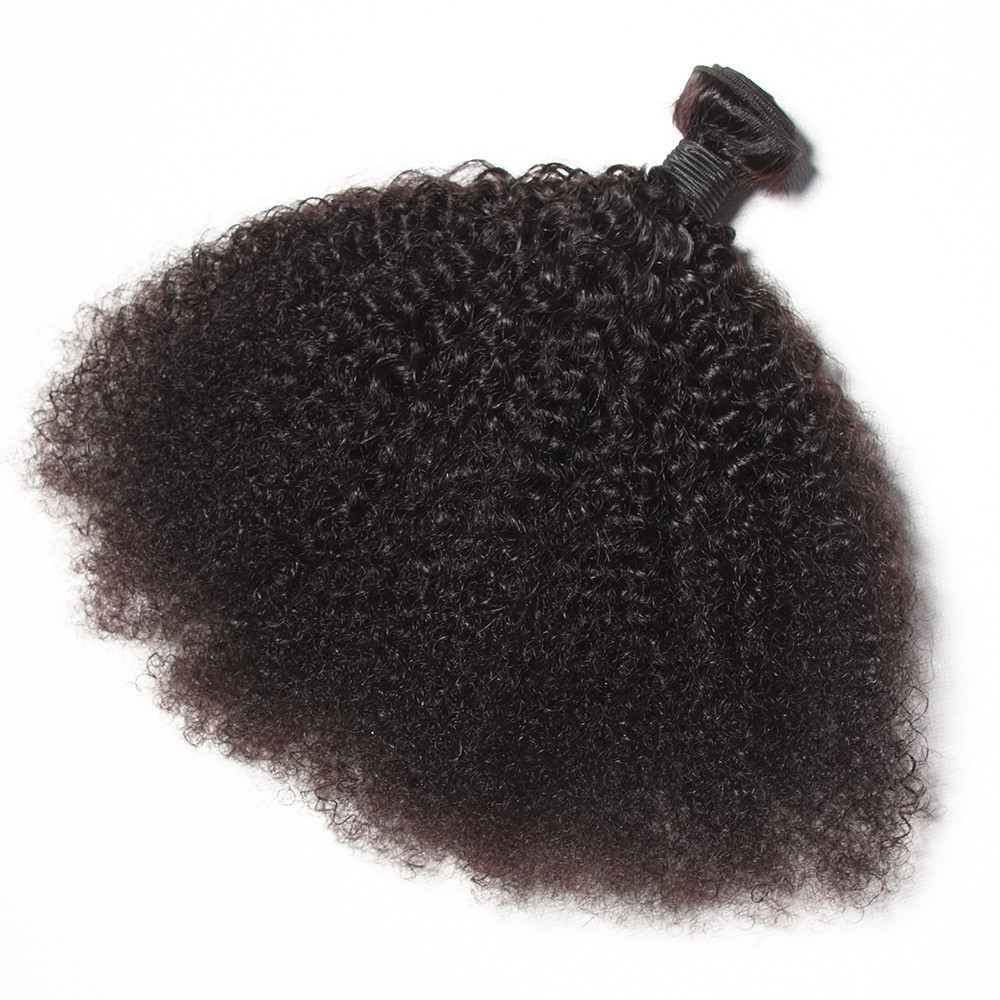 Hair Wholesale Supplier High Quality Afro Kinky Curly Virgin Human Hair Peruvian Hair Bundles Unprocessed Virgin With Closure