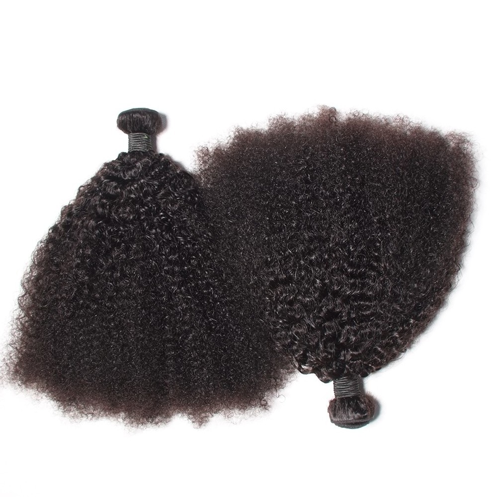 Wholesale Cheap Latest Mongolian Afro Kinky Curly Human Hair Weaving Extensions for Braiding Hair Weaves