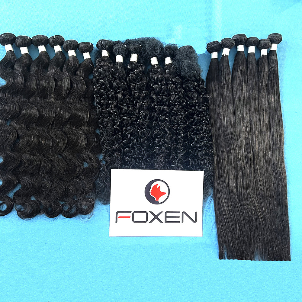 Cuticle Aligned Raw Virgin Hair Bundles 100% Human Hair 8a 10a 12a Unprocessed Raw Virgin Brazilian Hair Bundles for Black Woman