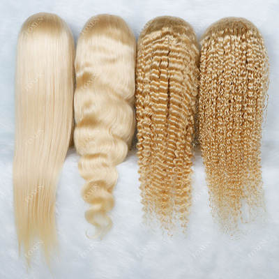 40 Inch 12a 613 Blonde Bone Straight Lace Frontal Human Hair Wig Preplucked 613 Glueless Full Lace Wig Platinum Blonde Wig