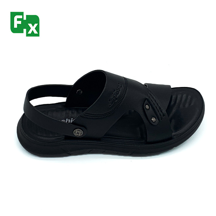 Arabic men PU slippers flip-flop Saudi Arabic sandals and slippers for men Customization cheap price PU outsole  Soft Material