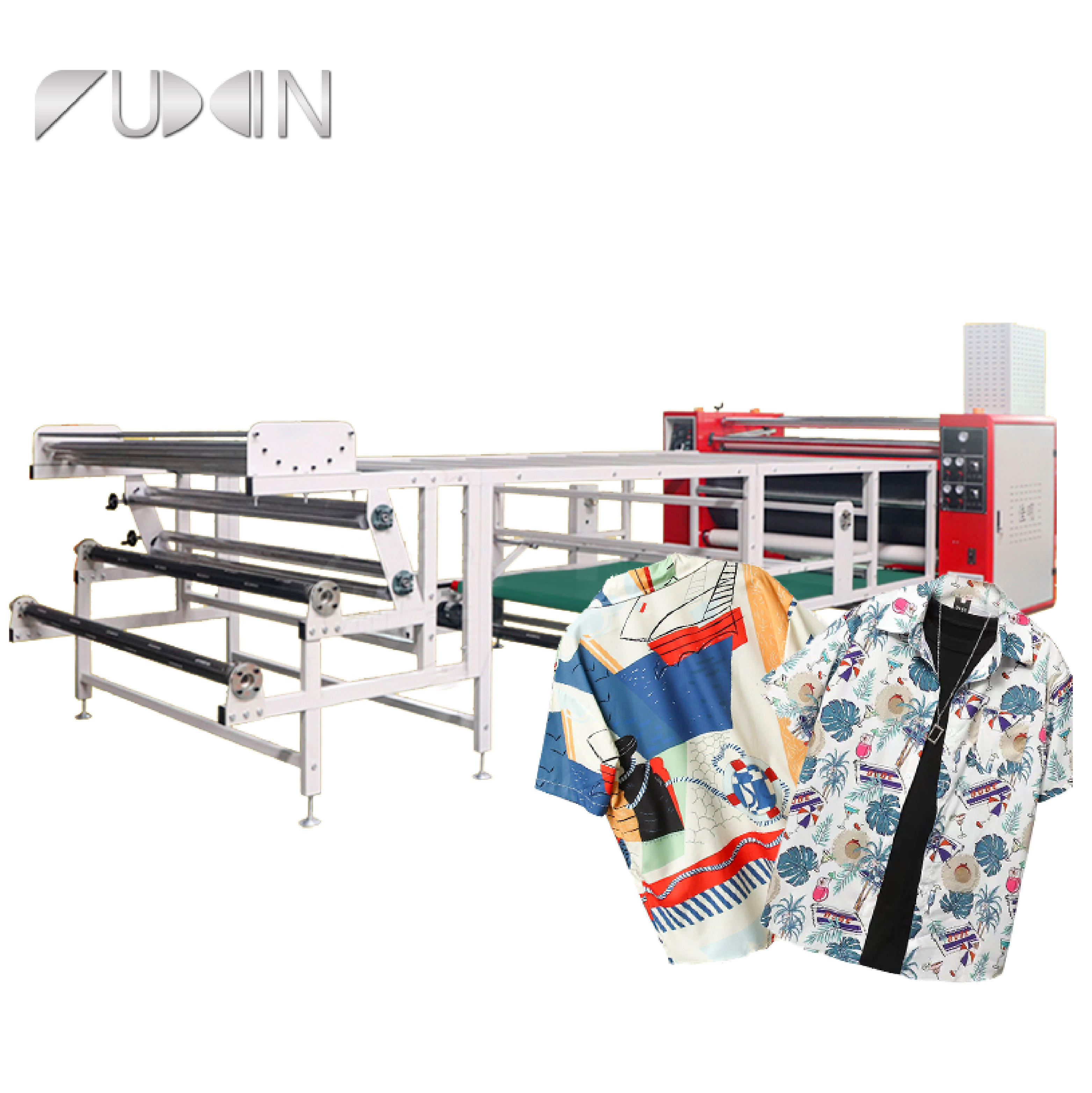 Rotary sublimation heat press type sublimation transfer FUXIN-44 rotary heat press machine Calender Roll to Roll Heat Press