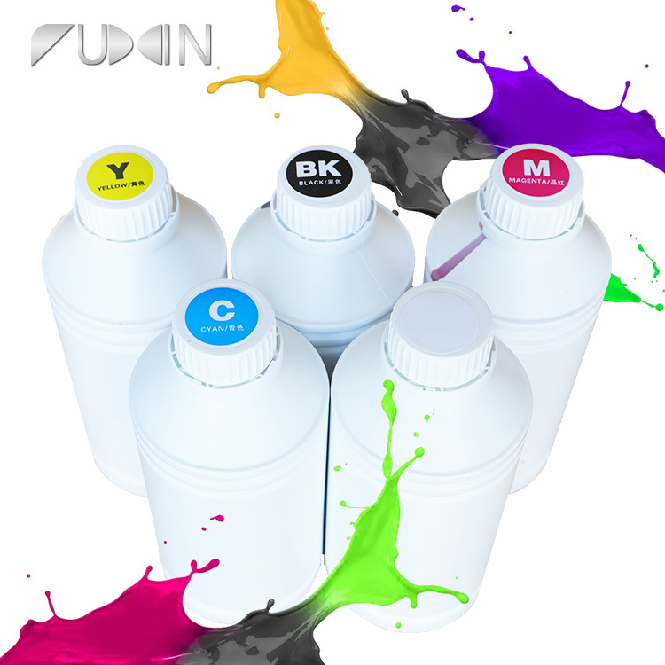 FuXin 1000ML/Bottle 5 Colors Direct To Film Textile PET Transfer DTF Ink for EPSON I1600 I3200 XP600 Print Head