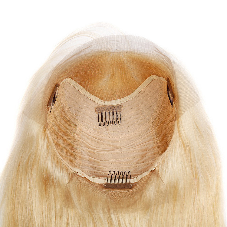 180 Density Hd Lace Cuticle Aligned Virgin Wigs Vendor 613 13X4 Deep Wave Blonde Frontal Wigs 613 Beach Wave Lace Frontal Wig