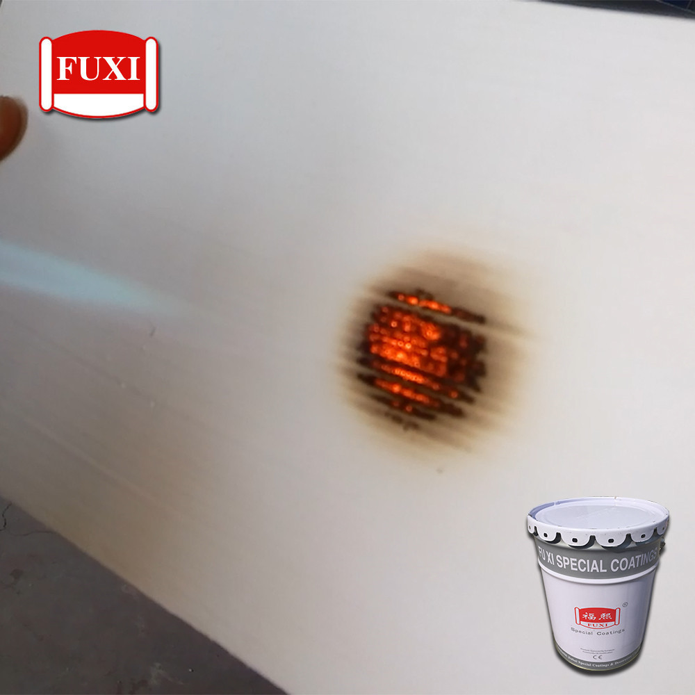 Hot selling thin type steel structure intumescent fire fireproof paint