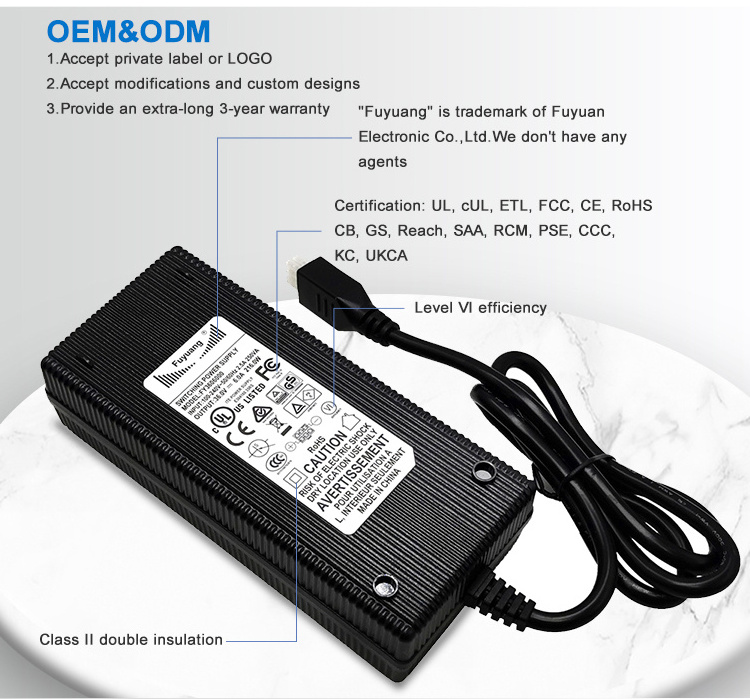 Fuyuang 60-1000w power adapter 48v switching power supply 12v 24v 36v 48v dc power supply