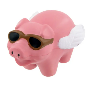 TOP Custom logo Promotional cheap Flying Pig Stress Balls/Flying Pig Stress toy