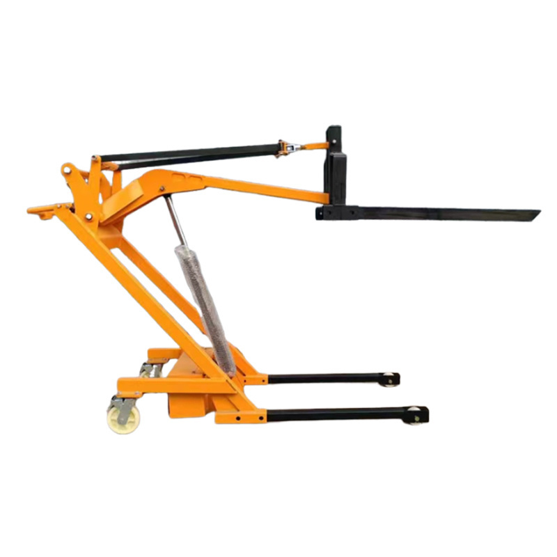 Small 500Kg Electric Pallet Fork Lift Truck Warehouse Crank Arm Hydraulic Forklift for Loading and Unloading