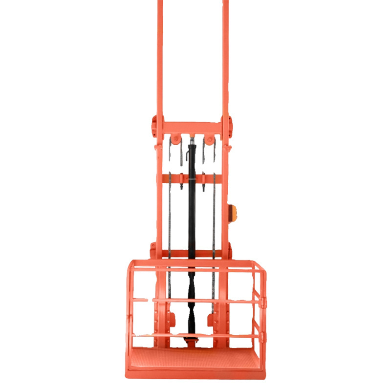 Portable Outdoor Electric Hydraulic Lifting Hoist Small Household Elevator for Warehouse Use