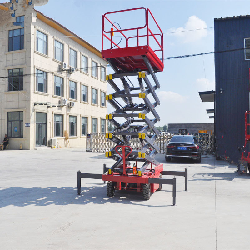 4-16m 300kg 500kg Hydraulic Battery Power Mini Small Electric Scissor Lift