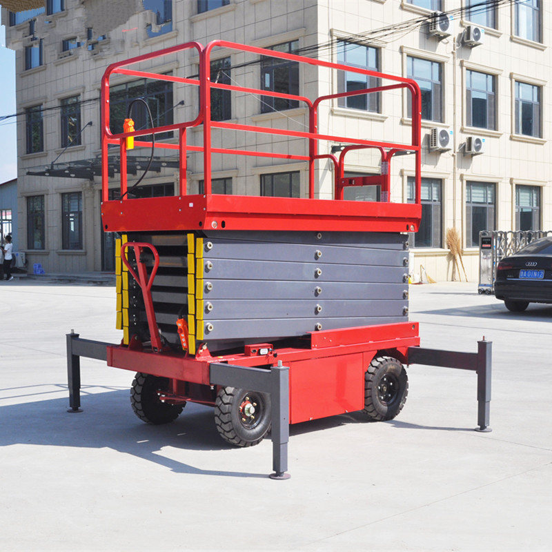 4-16m 300kg 500kg Hydraulic Battery Power Mini Small Electric Scissor Lift