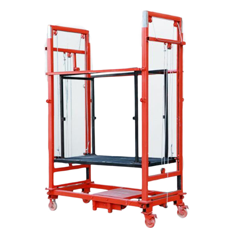 500KG Mobile Portable Electric Scaffold Lifting Small Elevator Lift for Construction