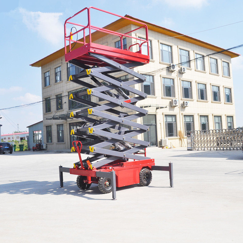 4-16m 300kg 500kg Hydraulic Battery Power Mini Small Electric Scissor Lift