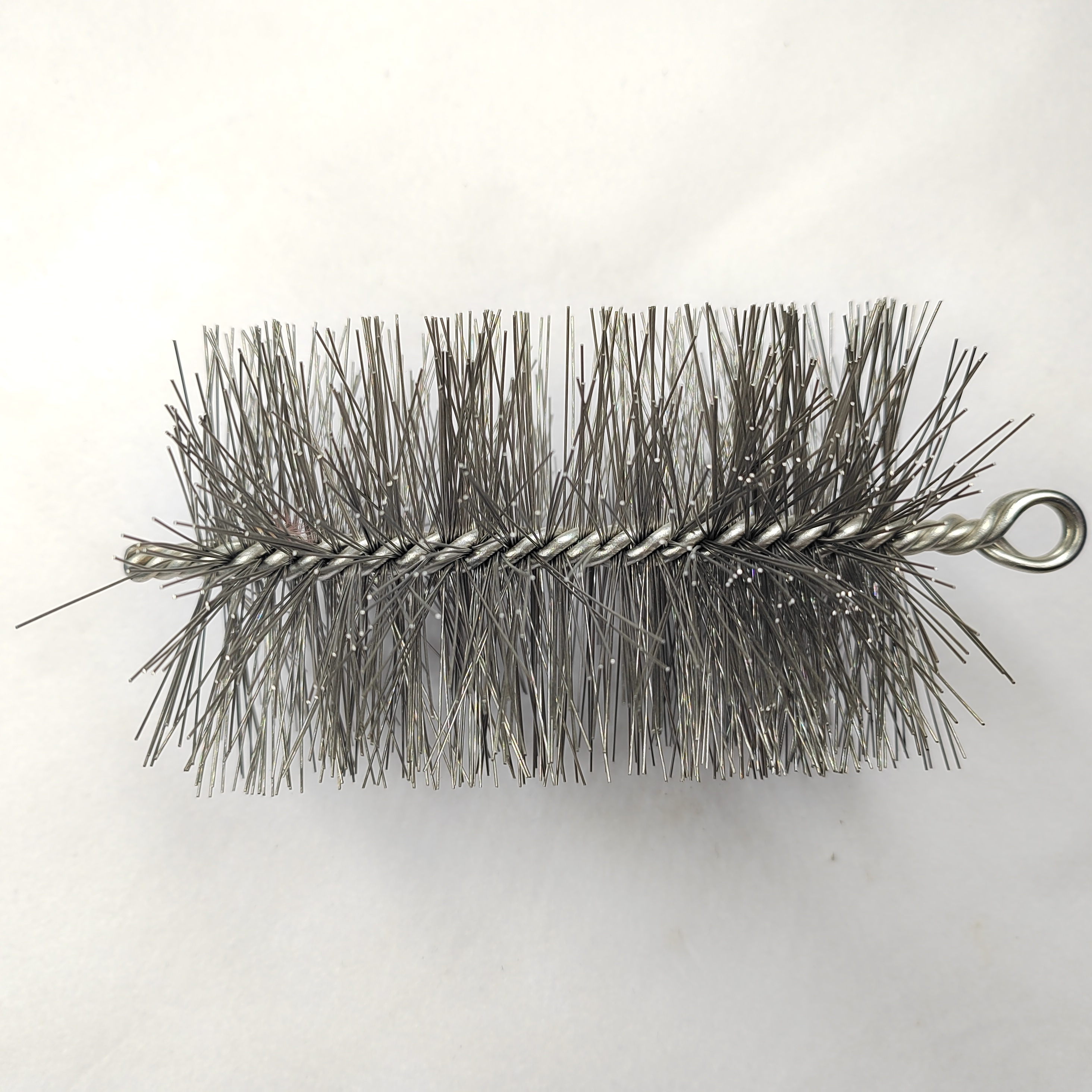 Wire Chimney Cleaning Brush Wire Pipe Boiler Brush Product Stainless Steel DIY Cup Brush with Steel Wire Bundles Cylinder Round