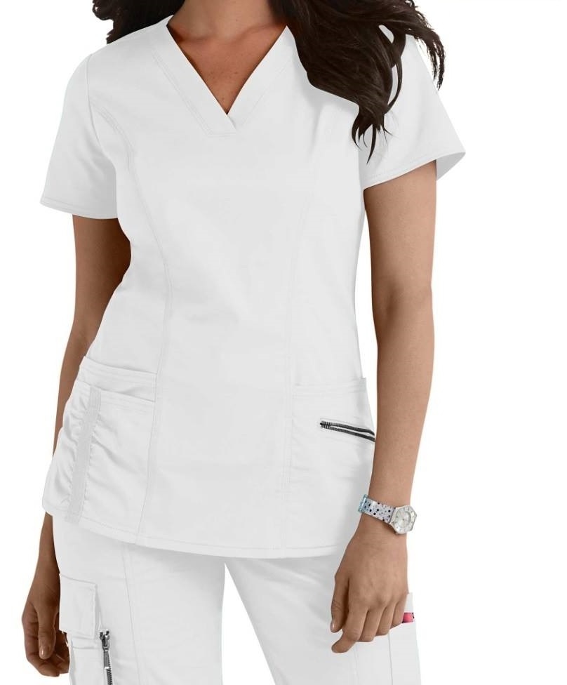 Eco- friendly Wholesale Chinese High Quality Medical Nurses Uniforms for Hospital Receptionist/Pharmacist/Doctors/Veterinary