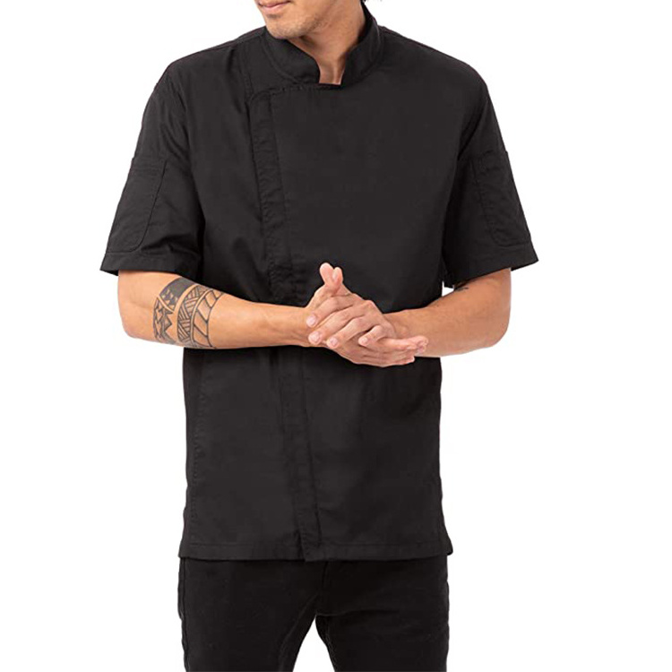 Manufacturer Premium Diner Service Chef/Servant/Waiter/Waitress Cook Uniforms with Zippers for Catering Staff