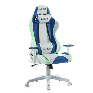 Wholesale Reclining  LED Pu Leather  Ergonomic Zero Gravity Office Pc Computer Racing Play station gaming Chair