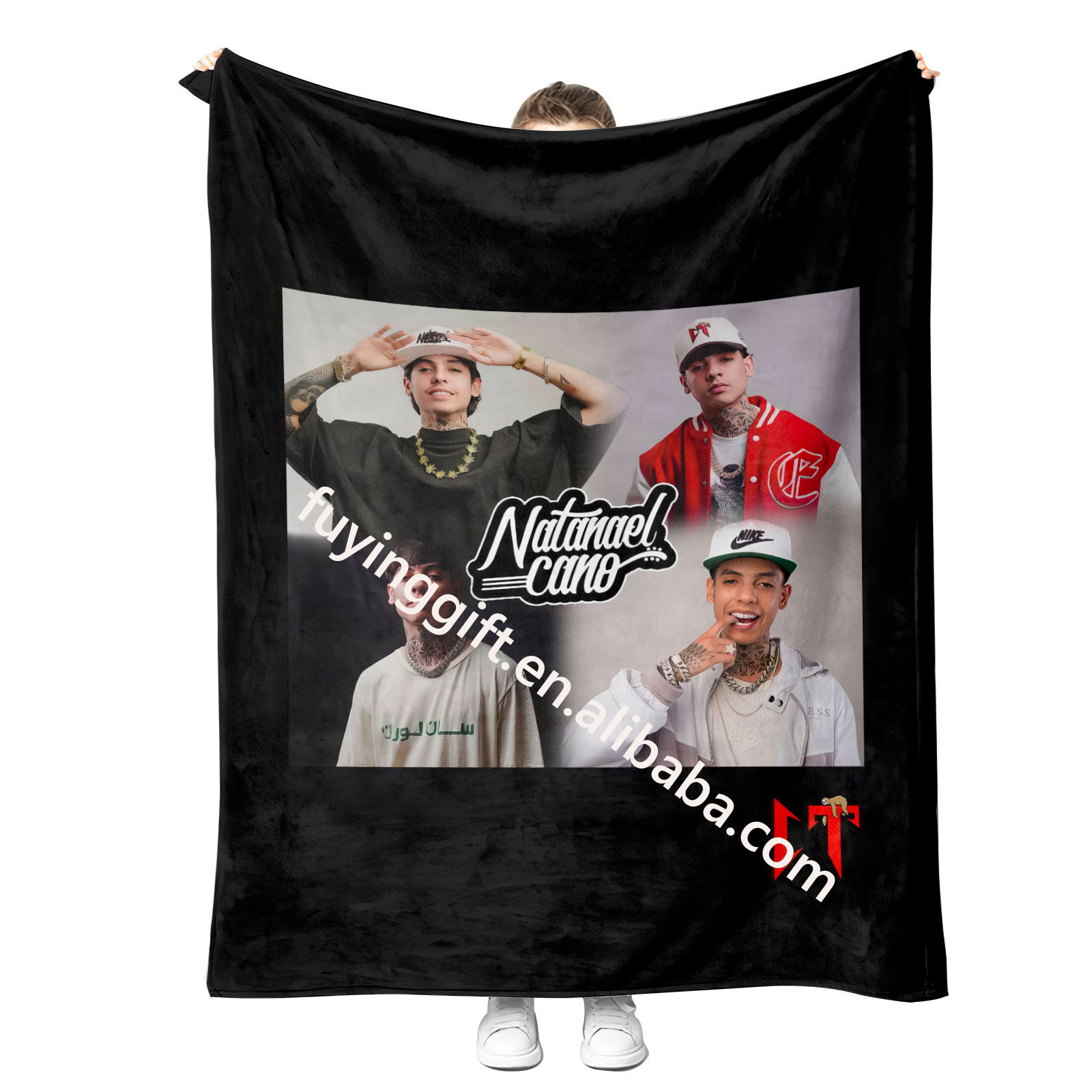 Best Quality Natanael Cano Bed Blanket Cheap Wholesale Custom Logo And Size Super Soft Fleece Flannel Throw Blanket