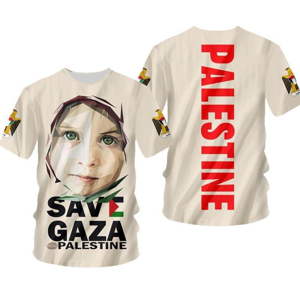 Best Price 100% Cotton Palestine Shirt Custom Printed FREE Palestine GAZA tshirt jersey Mens Kids Football T Shirts