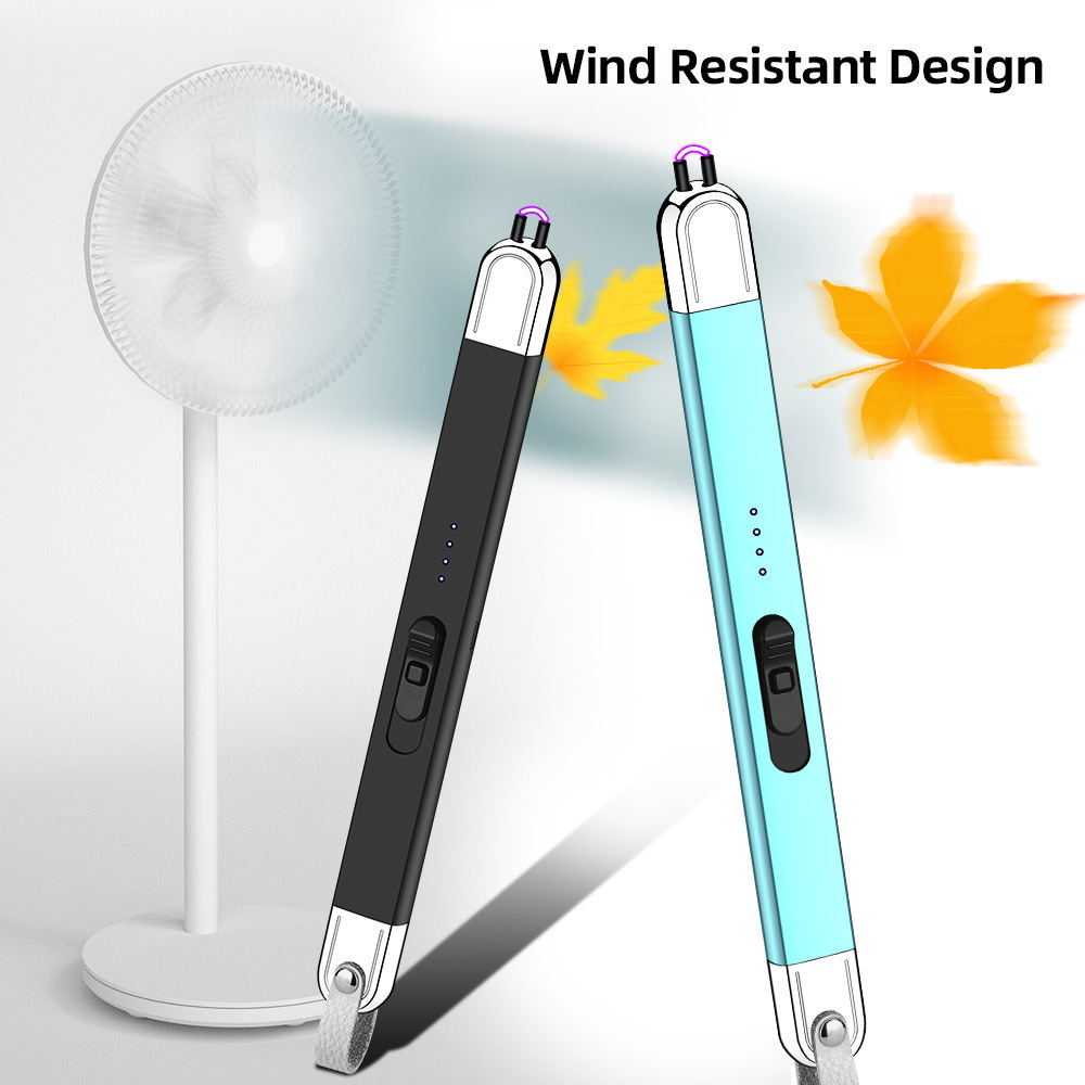 Hot Style windproof USB Electronic ARC Rechargeable Cigarette Electronic USB lighter for Candles