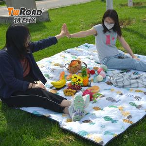 TWROAD New Arrival Outdoor Beach Camping Picnic Beach Ground Mat park mat