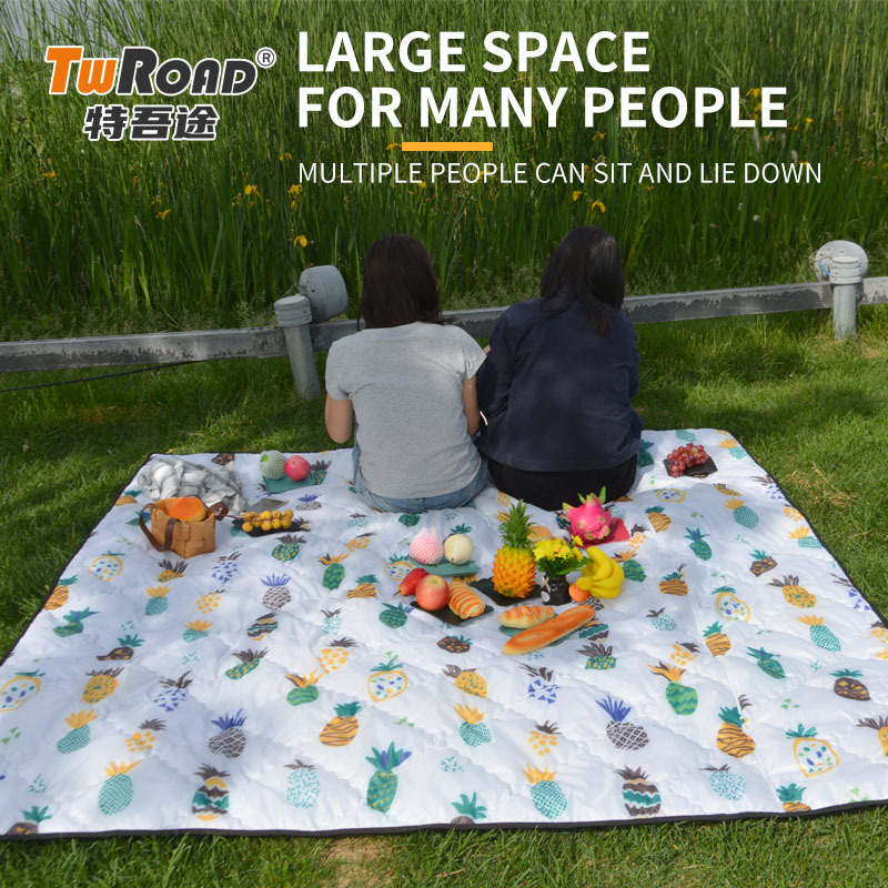 TWROAD New Arrival Outdoor Beach Camping Picnic Beach Ground Mat park mat