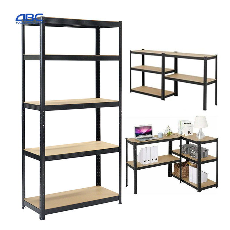 5 Tiers Boltless Storage Racking Garage Shelving Shelves Unit Stacking Racks For Home Office School Restaurand etc.