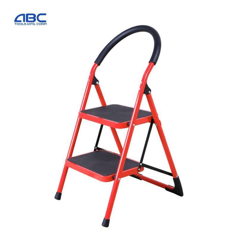 Folding Step Stool Portable Household Steel Step Ladder 2,4 Step