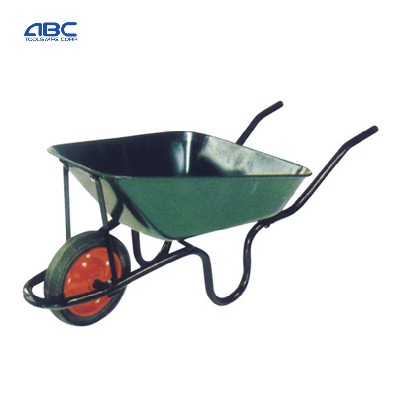 ABCTOOLS Big Load Capacity Mining/Construction/Building Metal Wheelbarrow