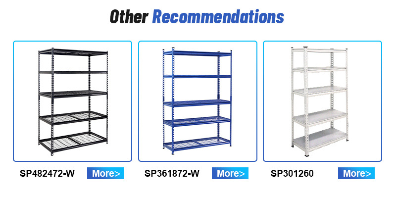 Heavy duty metal boltless adjustable shelving units rack large steel boltless concealed holes racking shelves black