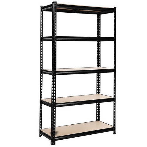 Heavy duty 3 section steel garage shelving racking unit