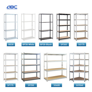 Heavy duty galvanized metal/steel boltless shelving/shelves/rack/racking for garage