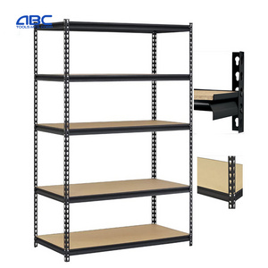 1.2 mm thickness galvanized steel storage boltless rack 5 layer shelving for warehouse/workshop/office/household