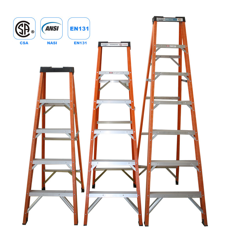 gs best selling metal professional frp household step ladder for household and construction