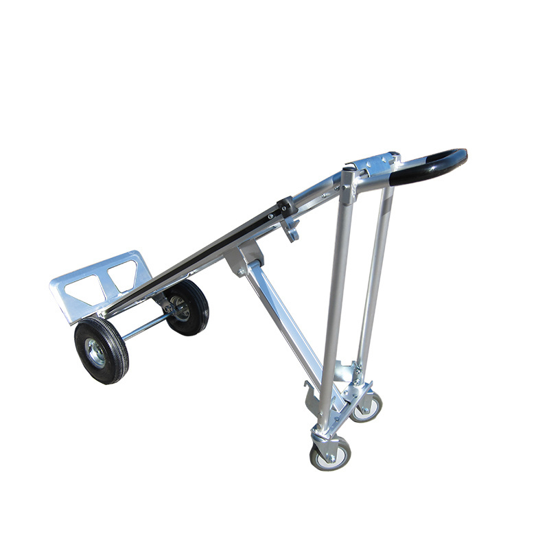 China supplier 4 wheels multi function aluminum hand truck trolley price