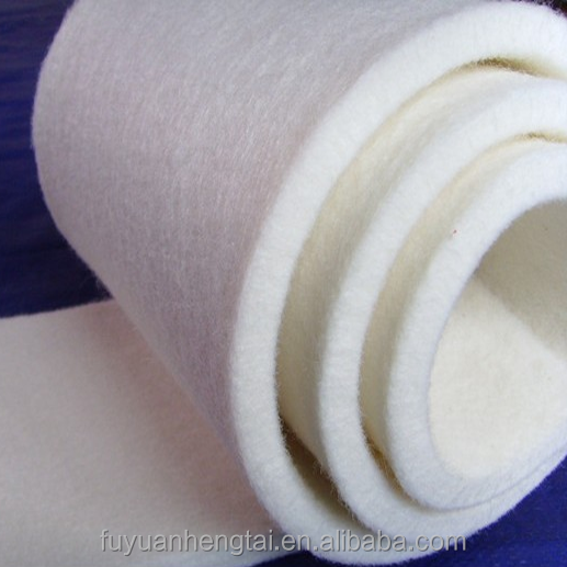 High Quality Rigid Industrial Non Woven Polyester Felt Mat Fabric Natural Wool Felt