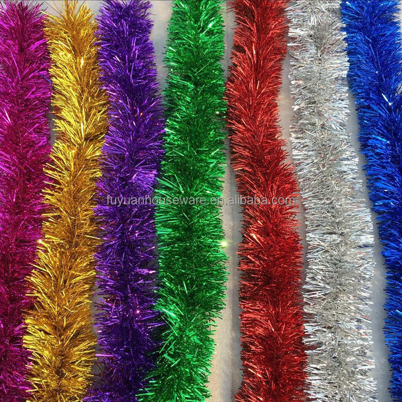 Wholesale New Decoration Bell Pull Flower Decorations Garland Wedding Tinsel Party Red Christmas Tinsel